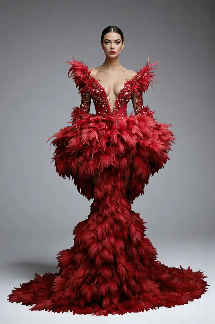 luxury lifestyle digital magazine l Auraelis CoutureSolara Gown- Chic Hot Club- Shopping Luxury Fashion