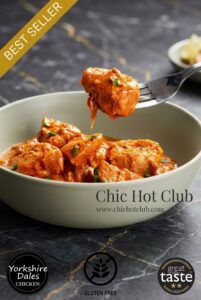 curated luxury lifestyle member club l Delhi Butter Chicken India’s favourite. Marinated chicken,