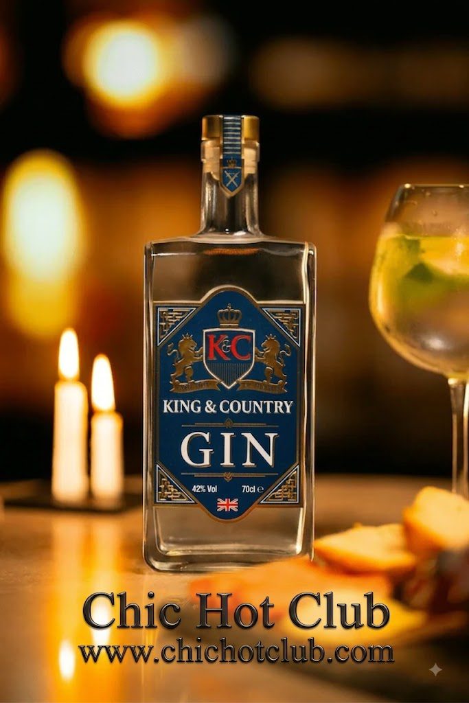 luxury lifestyle digital magazine l King & Country Premium Gin