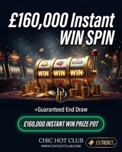 luxury lifestyle digital magazine l £160,000 Instant Win Slot Machine